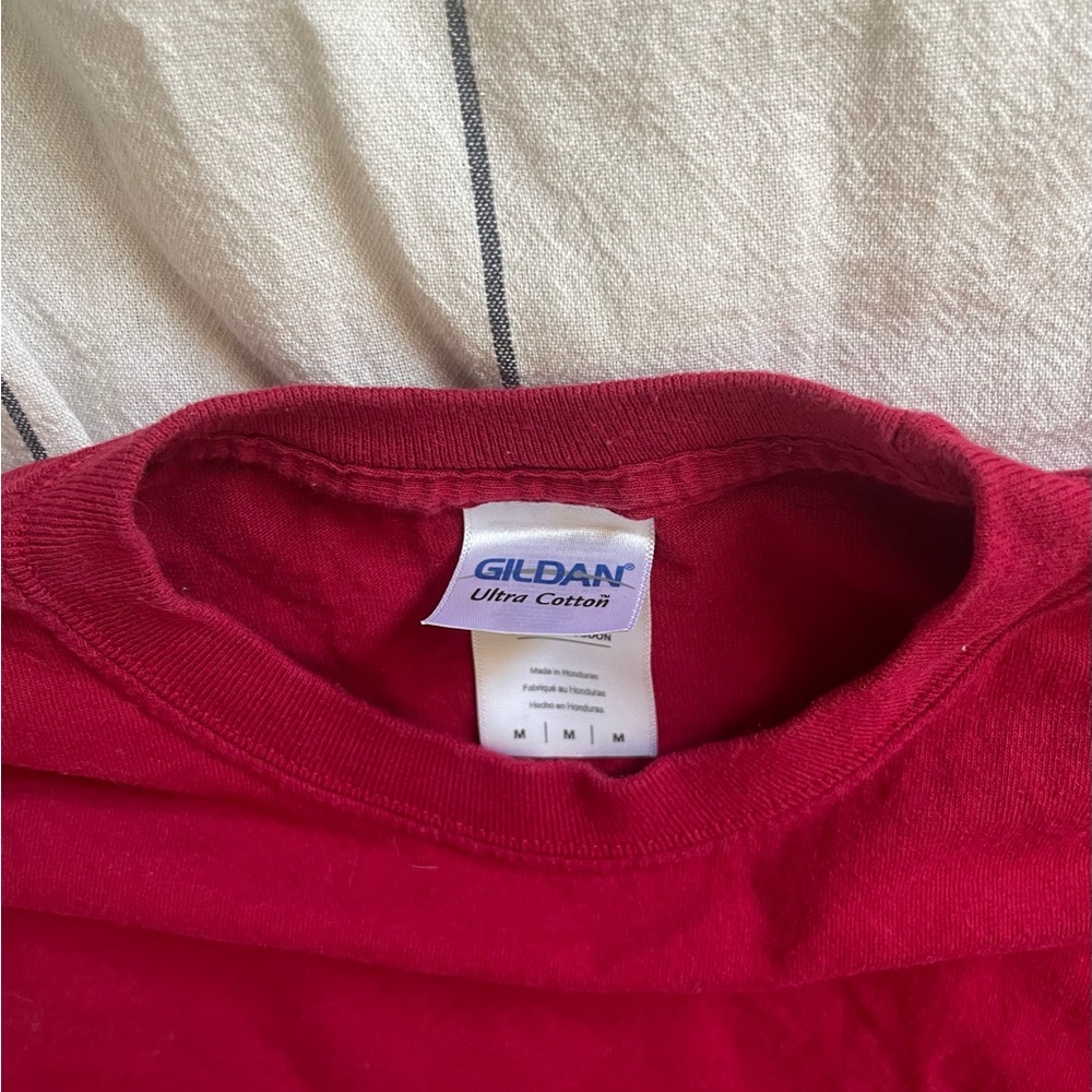 Kanye Lyric Red Long Sleeve T men’s M